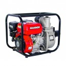 Motopompa de apa pe benzina, Raider 3”, 4 timpi, 4.9 kW, debit 933 l/min, pornire manuala