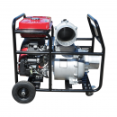 Motopompa pe benzina 22.4CP, 8 toli, motor Honda GX690, debit 300 m3/h, adancime aspiratie 4m, inaltime pompare 15m, pornire la cheie Breckner Germany