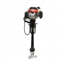 Motor barca pe benzina 1.5kW(2CP), 4 timpi, 53cc, turatie 6500rpm, racire cu aer, CDI, pornire manuala, elice 3 pale, capacitate rezervor 1.2L THOR