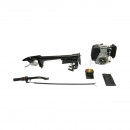 Motor barca pe benzina 1.5kW(2CP), 4 timpi, 53cc, turatie 6500rpm, racire cu aer, CDI, pornire manuala, elice 3 pale, capacitate rezervor 1.2L THOR