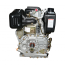 Motor diesel 10CP 186F, 418cc, turatie 3600rpm, ax rotund filetat 25.4mm, pornire sfoara Breckner Germany
