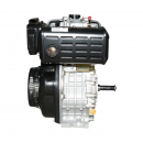 Motor diesel 10CP 186F, 418cc, turatie 3600rpm, ax rotund filetat 25.4mm, pornire sfoara Breckner Germany