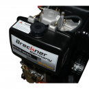 Motor diesel 10CP 186F, 418cc, turatie 3600rpm, ax rotund filetat 25.4mm, pornire sfoara Breckner Germany
