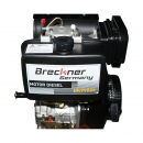 Motor diesel 13CP 192F, 498cc, turatie 3600rpm, ax rotund filetat 25.4mm, pornire sfoara Breckner Germany