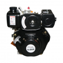 Motor diesel 5CP 173F, 247cc, turatie 3600rpm, ax rotund filetat 19.05mm, pornire sfoara Breckner Germany