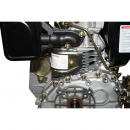 Motor diesel 7CP 178F, 296cc, turatie 3600rpm, ax rotund filetat 19.05mm, pornire sfoara Breckner Germany