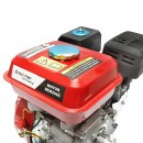 Motor pe benzina cu fulie 7.5CP, 4 timpi, ax cu pana 20mm pornire sfoara Breckner Germany