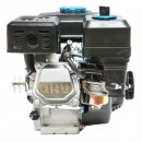 Motor pe benzina cu fulie 7.5CP, 4 timpi, ax cu pana 20mm pornire sfoara Breckner Germany