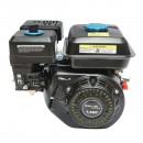 Motor pe benzina cu fulie 7.5CP, 4 timpi, ax cu pana 20mm pornire sfoara Breckner Germany