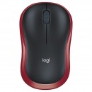 Mouse optic logitech wireless m185 rosu
