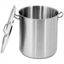 Oala profesionala inox cu capac 28X18 cm, 11.1 litri