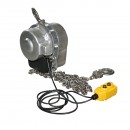 Palan electric inox 220V, 500W cu lant 3m, sarcina maxima 1000 kg, carlig cu siguranta Breckner Germany