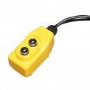 Palan electric inox 220V, 500W cu lant 3m, sarcina maxima 1000 kg, carlig cu siguranta Breckner Germany