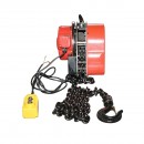 Palan electric otel 220V, 500W cu lant 3m, sarcina maxima 2000 kg, carlig cu siguranta Breckner Germany