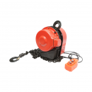 Palan electric otel 380V, 500W cu lant 3m, sarcina maxima 1000kg, carlig cu siguranta 2T Breckner Germany