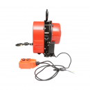 Palan electric otel 380V, 500W cu lant 3m, sarcina maxima 1000kg, carlig cu siguranta 2T Breckner Germany