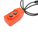 Palan electric otel 380V, 500W cu lant 3m, sarcina maxima 1000kg, carlig cu siguranta 2T Breckner Germany