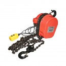 Palan electric otel 500W, 380V cu lant 3m, carlig cu siguranta, sarcina maxima 3000Kg Breckner Germany
