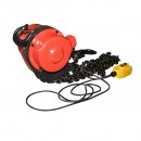 Palan electric otel 500W, 380V cu lant 3m, carlig cu siguranta, sarcina maxima 3000Kg Breckner Germany