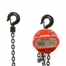 Palan manual cu lant 2.5m, sarcina maxima 1000 kg, carlig cu siguranta Breckner Germany