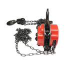 Palan manual cu lant 3m, sarcina maxima 2000 kg, carlig cu siguranta Breckner Germany