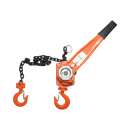Palan manual cu levier 1500 kg, lant 1.5m, carlig cu siguranta Breckner Germany