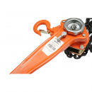 Palan manual cu levier 1500 kg, lant 1.5m, carlig cu siguranta Breckner Germany
