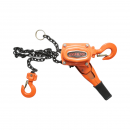 Palan manual cu levier 750 kg, lant 1.5m, carlig cu siguranta Breckner Germany