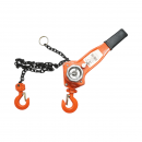 Palan manual cu levier 750 kg, lant 1.5m, carlig cu siguranta Breckner Germany