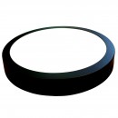 Panou led Caroline 18 Black, rotund, lumina rece 6400 k, 18 W, diametru 21 cm, 1850 lm, 100-265 V