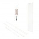 Panou LED slim 40W, 220V, IP20, 6500K, 1200x300mm cu rama montaj aplicat Breckner Germany