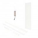 Panou LED slim 48W, 220V, IP20, 6500K, 1200x300mm cu rama montaj aplicat Breckner Germany