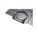 Panou solar 100W fotovoltaic monocristalin, flexibil, cablu si conectori MC4 Breckner Germany