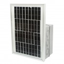 Panou solar 12W 255x355x20mm cu baterie 12V/7Ah Breckner Germany