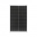 Panou solar 30W 560x350x135mm cu baterie 12V/17Ah, regulator 12-24V/10Ah si 2x port USB Breckner Germany