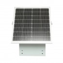 Panou solar 30W monocristalin 420x405x25mm cu tablou metalic pentru baterie si aparat gard electric 400x300x150mm IP65 Breckner Germany