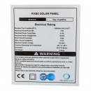 Panou solar 75W policristalin cu cablu 900mm 670x770x25mm Breckner Germany