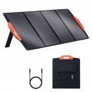 Panou solar monocristalin, Portabil, 120 W, IP67, 2 x USB, USB-C, 18V DC, dimensiune 1733 x 535 mm