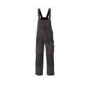 Pantaloni de lucru Basalt cu pieptar, marime 2XL, 11 buzunare, 267g/m2