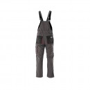 Pantaloni de lucru cu pieptar, Dan, 7 buzunare, marime S, 270g/m2