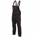 Pantaloni de lucru cu pieptar, Yato YT-80409, marimea L, 7 buzunare, negru