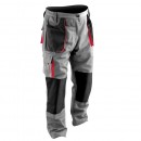 Pantaloni de lucru Yato YT-80285, marimea S, 5 buzunare, gri/negru
