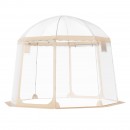 Pavilion Igloo 3 x 3 x 2.1 m, pereti transparenti detasabili, PVC, portabil, 10 kg, 4-8 persoane