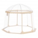 Pavilion Igloo 3 x 3 x 2.1 m, pereti transparenti detasabili, PVC, portabil, 10 kg, 4-8 persoane