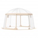 Pavilion Igloo 3.66 x 3.66 x 2.4 m, pereti transparenti detasabili, PVC, portabil, 12 kg, 8-10 persoane