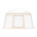 Pavilion Igloo 3.66 x 3.66 x 2.4 m, pereti transparenti detasabili, PVC, portabil, 12 kg, 8-10 persoane