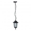 PENDUL EXTERIOR IP44 E27, NEGRU MAT