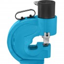 Perforator pentru tabla, hidraulic, 35 tone forta, matrițe de perforare 10,5 mm, 13.8 mm, 17.5 mm, 20.5 mm