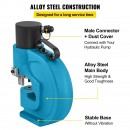 Perforator pentru tabla, hidraulic, 35 tone forta, matrițe de perforare 10,5 mm, 13.8 mm, 17.5 mm, 20.5 mm