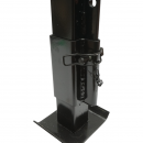 Picior de sprijin remorca reglabil cu manivela 50cm, fixare laterala, cilindru 60mm, sarcina maxima 6000Kg